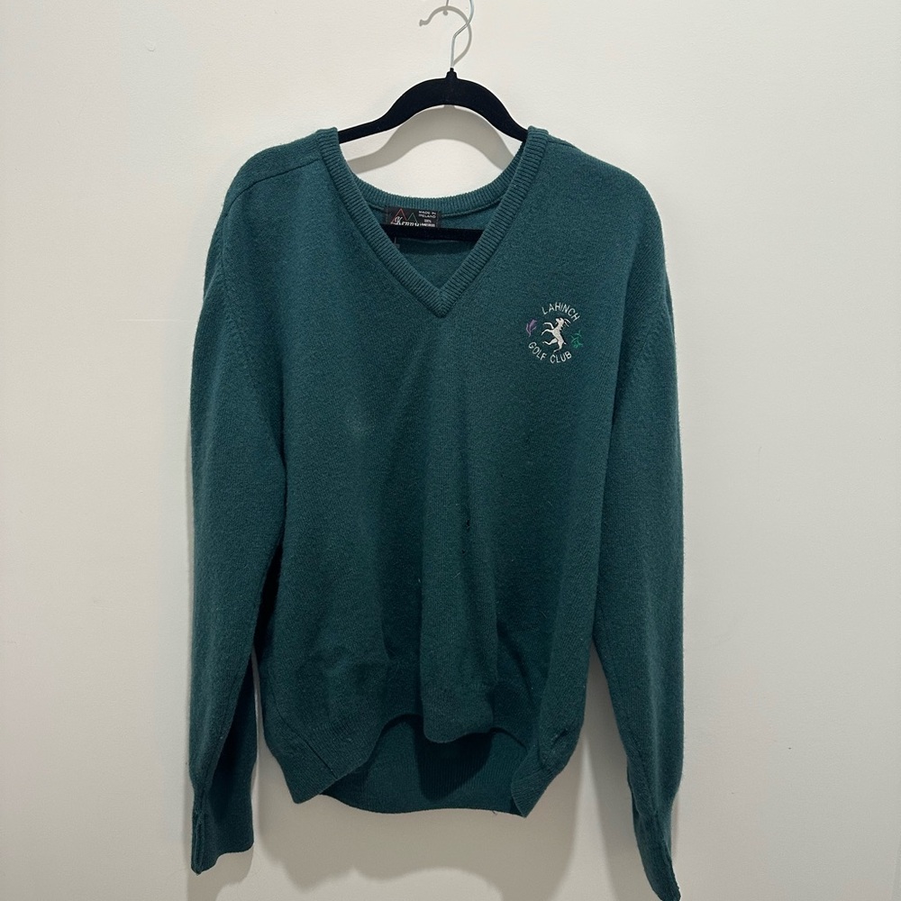 Men's Green Sweater